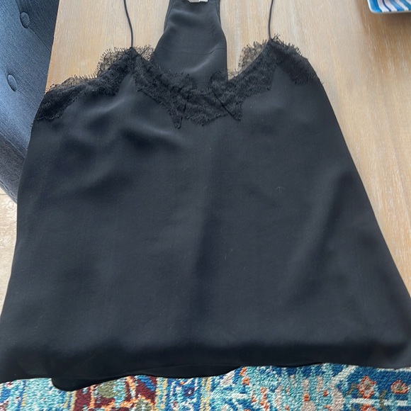 Sexy lace front T back cami , day or night look - Picture 2 of 4